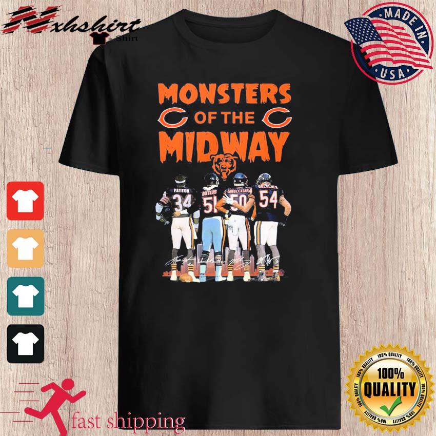 Butkus, Singletary & Urlacher Autographed Monsters of the Midway