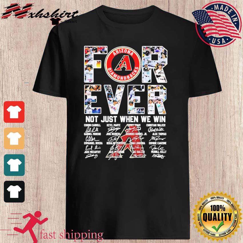 Baseball Yankees For Ever Not Just When We Win Signature Shirt