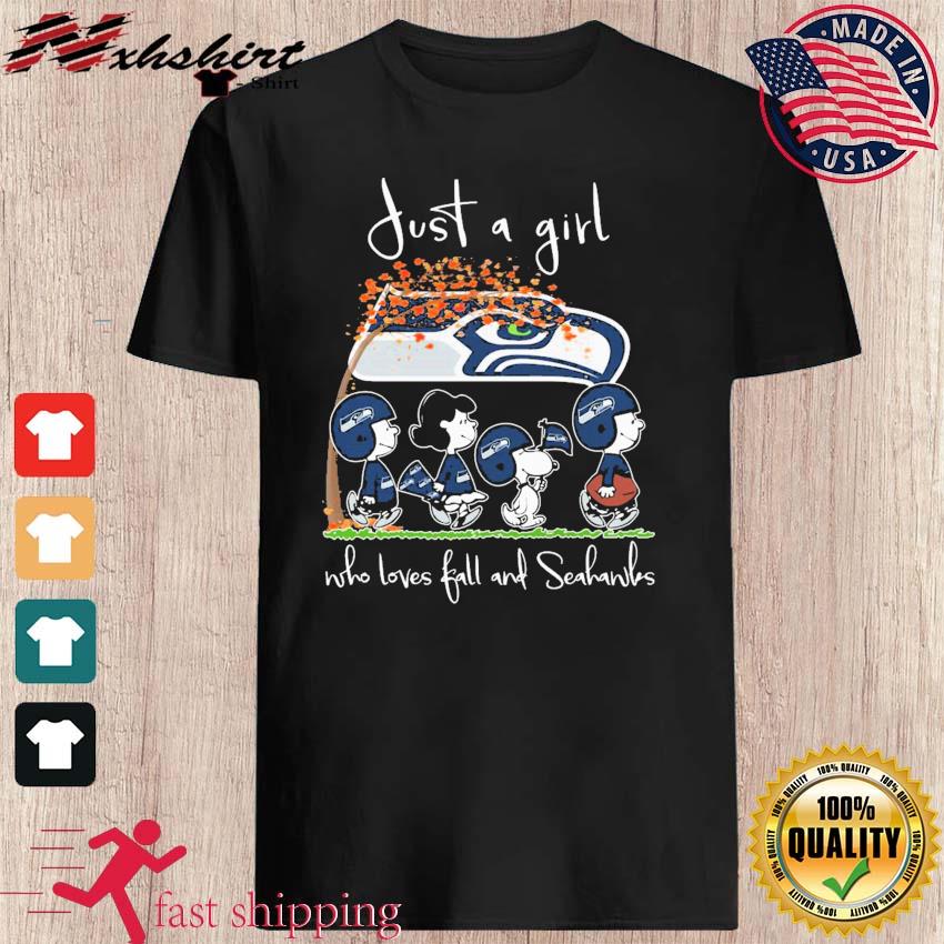 Seattle Seahawks Snoopy Plays The Football Game Shirt - Shibtee Clothing