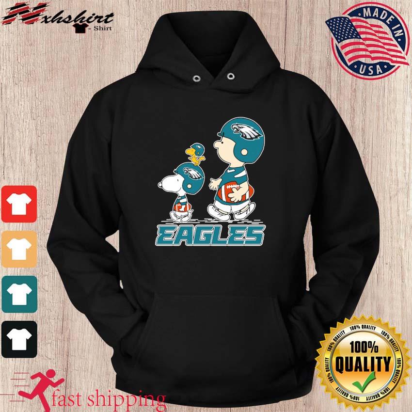 Philadelphia Eagles Snoopy and Charlie Brown Peanuts shirt, hoodie