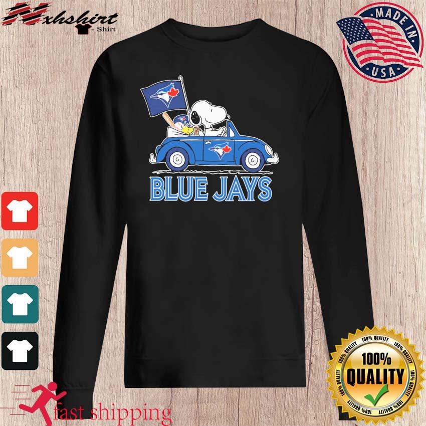 Peanuts Snoopy And Woodstock On Car Toronto Blue Jays Baseball Shirt,  hoodie, sweater, long sleeve and tank top