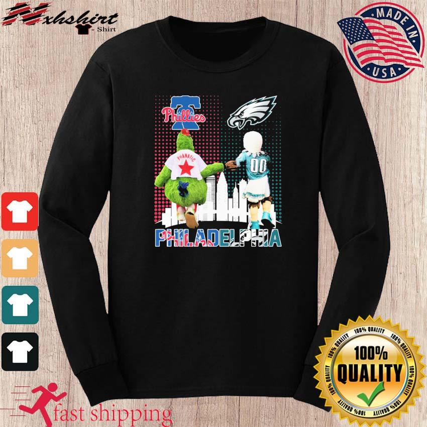 Philadelphia Sports Mascots Phillie Phanatic and Swoop shirt, hoodie,  sweater, long sleeve and tank top