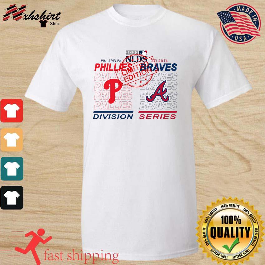 National league division series winners Philadelphia Phillies vs Atlanta  Braves shirt - Dalatshirt