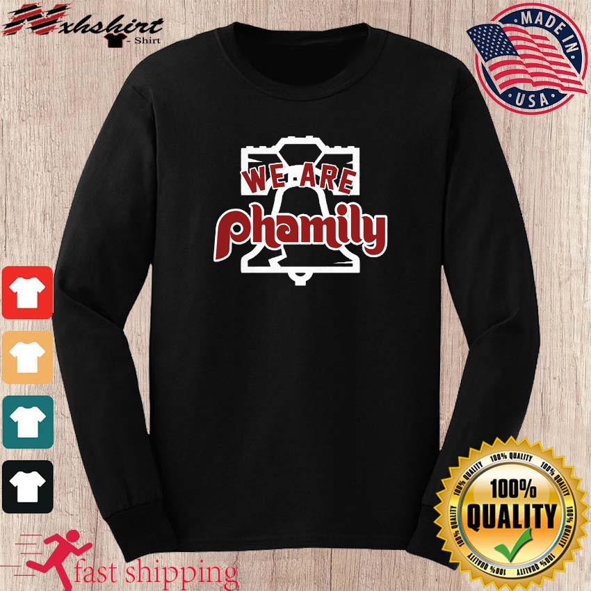 Philadelphia Phillies we are phamily shirt, hoodie, sweater, long