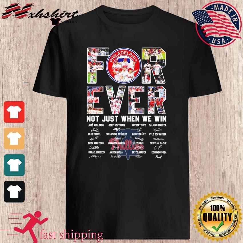 Boston Red Sox forever not just when we win 2023 signatures shirt, hoodie,  sweater, long sleeve and tank top