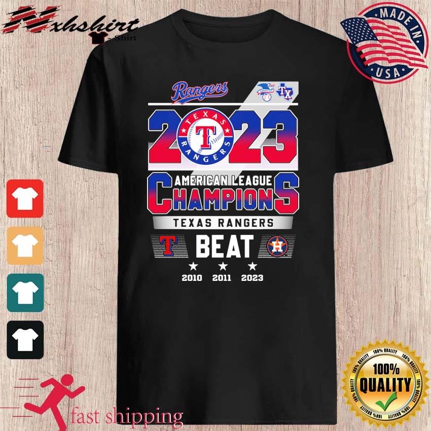 Rangers vs astros American league championship 2023 mascot shirt - teejeep