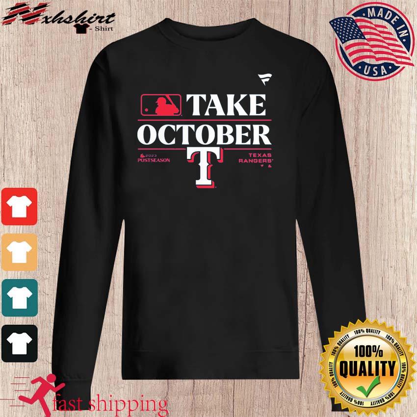 Take October 2023 Postseason Texas Rangers Signatures Shirt, hoodie,  sweater, long sleeve and tank top