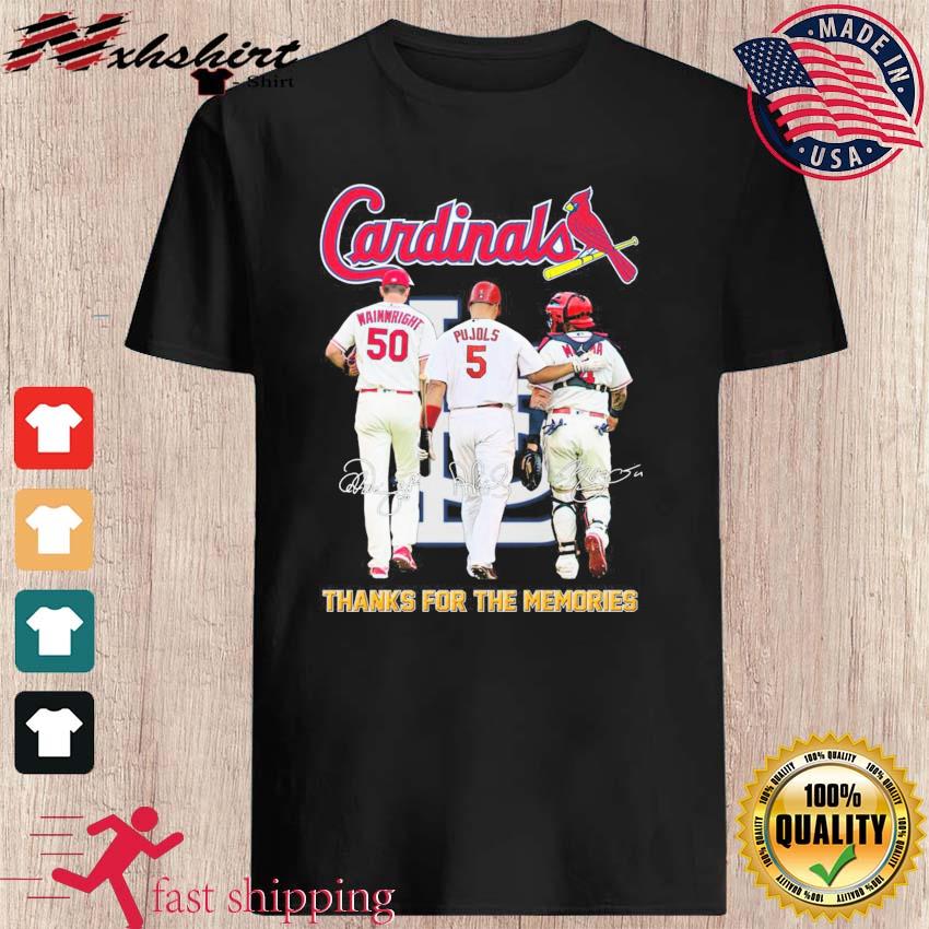 The Cardinals Wainwright Pujols And Molina Thanks For The Memories
