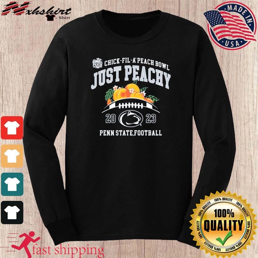 Penn State Football 2023 Chick Fil A Peach Bowl Just Peachy Shirt ...