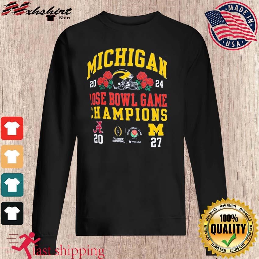 The University of Michigan Rose Bowl Game Champions 2024 Finals Score