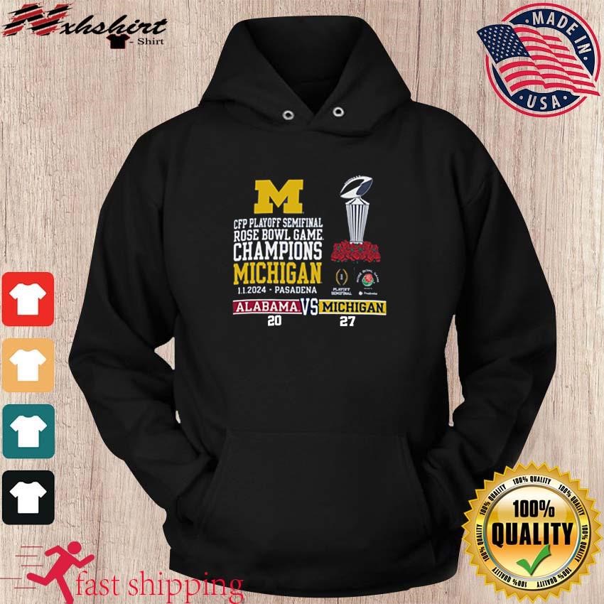 University of Michigan Football 2024 Rose Bowl Game Champions Finals