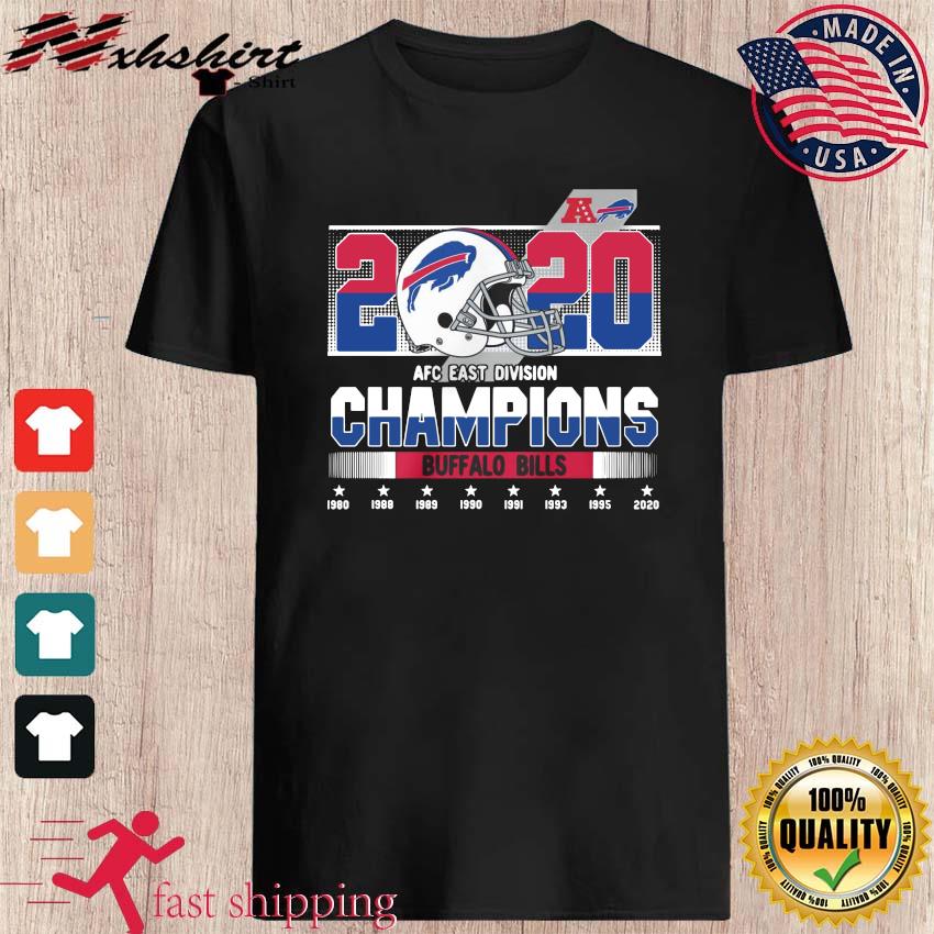 2020 Afc East Division Champions Buffalo Bills 1980 1988 1989 1990 Shirt,  hoodie, sweater, long sleeve and tank top