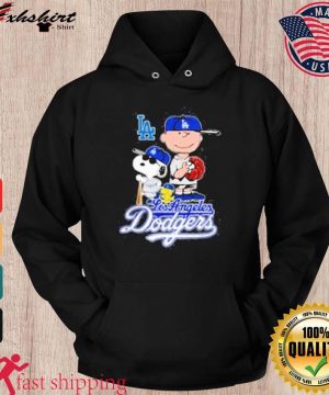 Official Snoopy Woodstock And The Peanuts Los Angeles Dodgers Baseball  Shirt, hoodie, sweater, long sleeve and tank top