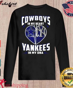 New York Yankees Dallas Cowboys shirt, hoodie, sweater, long