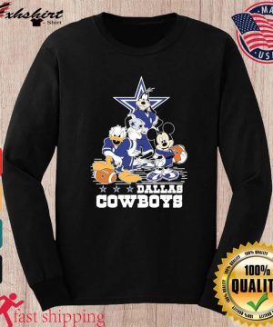 NFL Dallas Cowboys Disney Mickey Mouse Pullover Hoodies