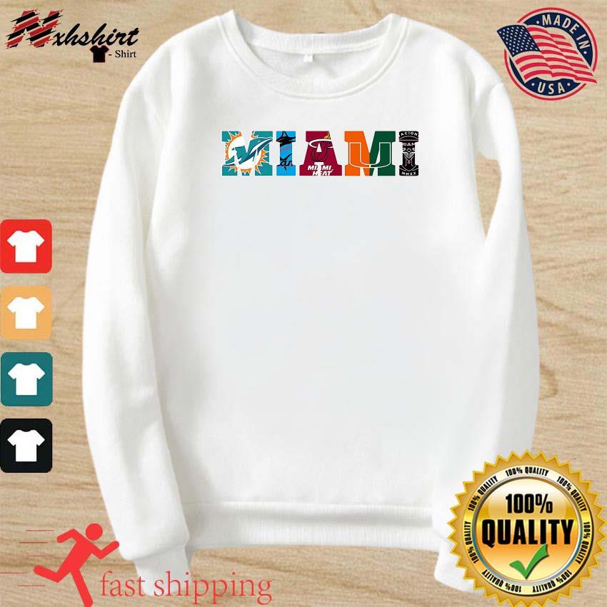 MiamI dolphins heat marlins T-shirt, hoodie, sweater, long sleeve and tank  top