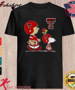 The Peanuts Charlie Brown And Snoopy Woodstock Texas Tech Red Raiders  Football Shirt, hoodie, sweater, long sleeve and tank top