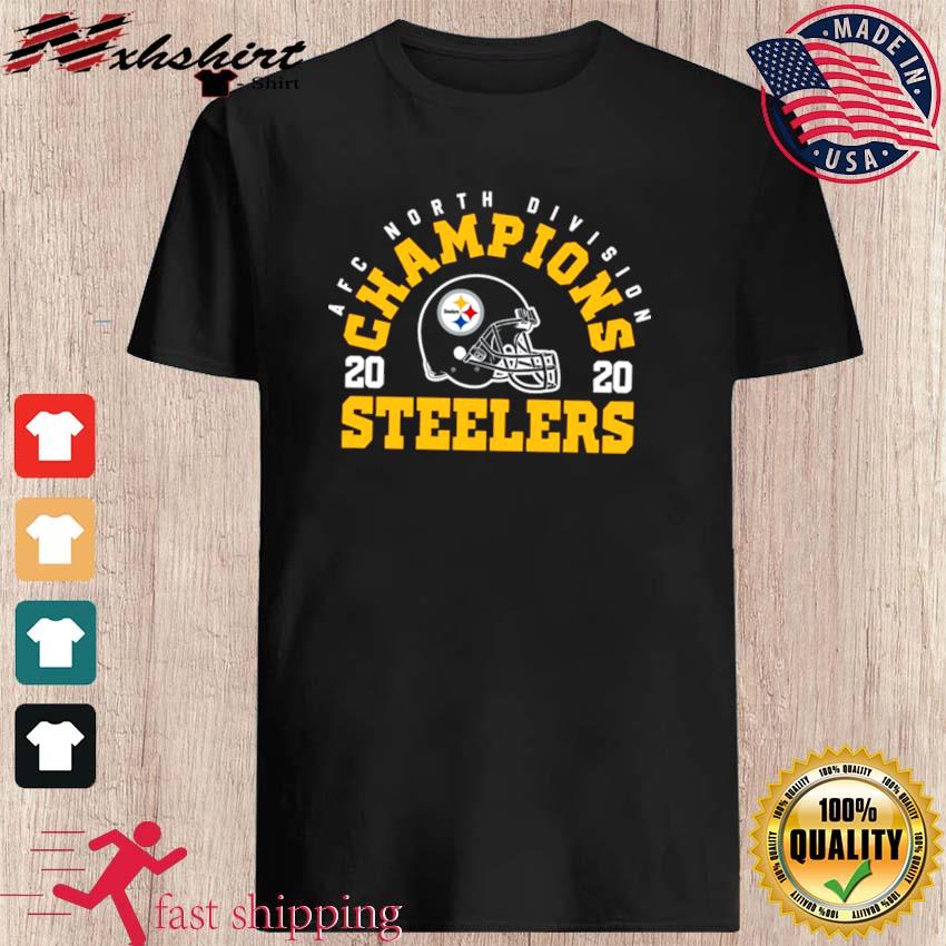 2020 AFC North division Champions Pittsburgh Steelers shirt